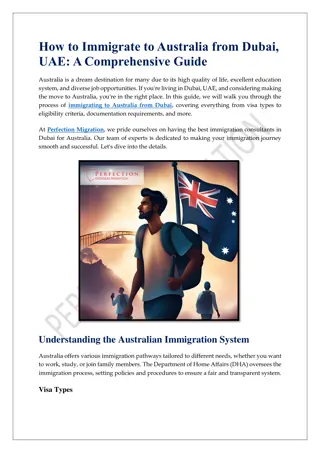 How to Immigrate to Australia from Dubai