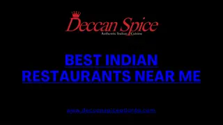 Best Indian Restaurants Near me