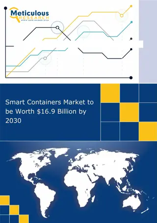 Smart Containers Market Forecasted to Hit $16.9 Billion by 2030