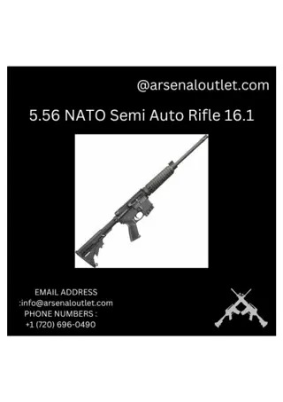 Buy 5.56 NATO Semi Auto Rifle 16.1 Online