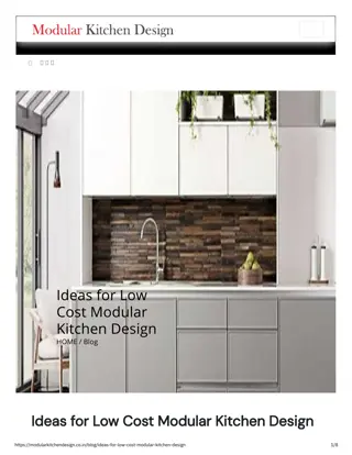 Ideas for Low Cost Modular Kitchen Design _ Regalo Kitchens.pdf