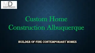 Custom Home Construction Albuquerque