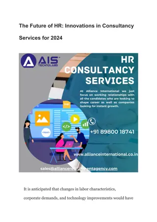 The Future of HR Innovations in Consultancy Services for 2024