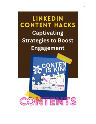 LinkedIn Content Hacks Captivating Strategies to Boost Engagement