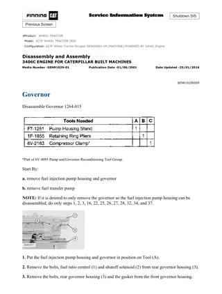 Caterpillar Cat 623F Wheel Tractor (Prefix 5EW) Service Repair Manual Instant Download