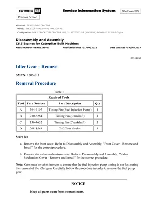 Caterpillar Cat D6K2 LGP TRACK-TYPE TRACTOR (Prefix RST) Service Repair Manual Instant Download