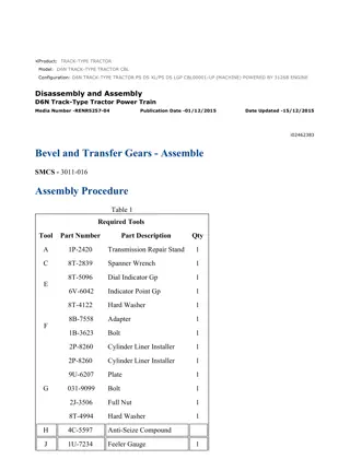 Caterpillar Cat D6N TRACK-TYPE TRACTOR (Prefix CBL) Service Repair Manual Instant Download