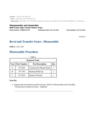 Caterpillar Cat D6N TRACK-TYPE TRACTOR (Prefix CCK) Service Repair Manual Instant Download