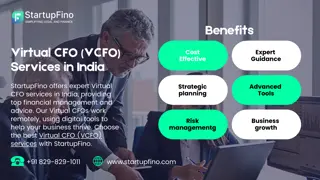 CFO (VCFO)  Online CFO Services in India