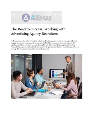 The Road to Success Working with Advertising Agency Recruiters