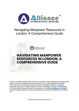 Navigating Manpower Resources in London A Comprehensive Guide