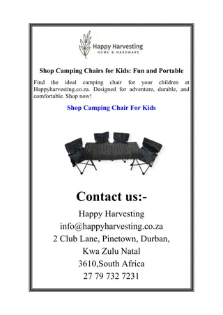 Shop Camping Chairs for Kids Fun and Portable