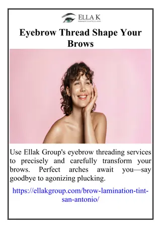 Eyebrow Thread Shape Your Brows