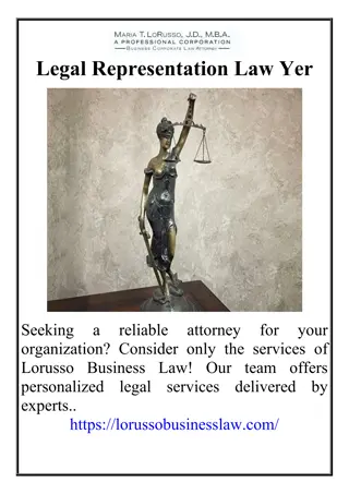 Legal Representation Law Yer