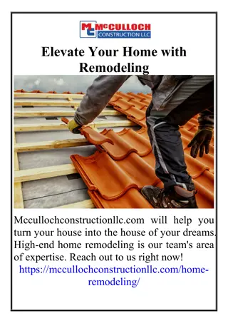 Elevate Your Home with Remodeling