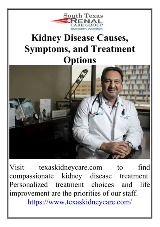 Kidney Disease Causes, Symptoms, and Treatment Options