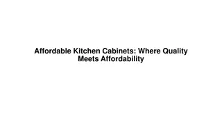 Affordable Kitchen Cabinets Where Quality Meets Affordability