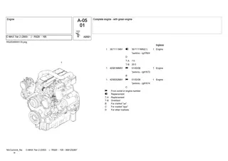 McCormick C-MAX Tier 2 (2003- ) - RS20 - 105 Tractor Parts Catalogue Manual Instant Download