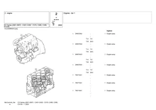 McCormick CX Series (2001-2007) - CX01-CX02 - CX75, CX85, CX95, CX105 Tractor Parts Catalogue Manual Instant Download