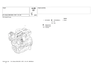 McCormick CX-L Series (2004-2007) - RP21 - CX-L 65 Tractor Parts Catalogue Manual Instant Download