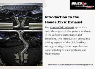Honda Civic Exhaust: Enhance Performance, Sound, or Efficiency