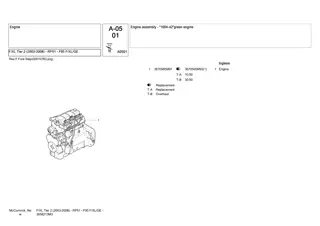 McCormick FXL Tier 2 (2003-2008) - RP51 - F95 FXLGE Tractor Parts Catalogue Manual Instant Download