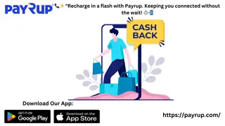 Instant Prepaid Recharge with Payrup