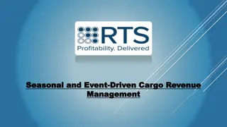 Seasonal and Event-Driven Cargo Revenue Management