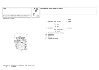 McCormick GX Series Tier 1 (2002-2004) - RP80 - GX45  GXH45 Tractor Parts Catalogue Manual Instant Download