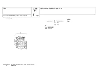 McCormick Gx series tier 3 (2004-2007) - RP81 - GX40  GXH40 Tractor Parts Catalogue Manual Instant Download