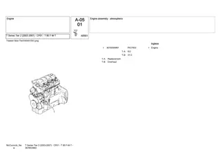 McCormick T Series Tier 2 (2003-2007) - CP01 - T 85 F-M-T Tractor Parts Catalogue Manual Instant Download