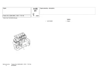 McCormick T Series Tier 2 (2003-2007) - CP01 - T75 F-M Tractor Parts Catalogue Manual Instant Download