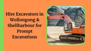 Hire Excavators in Wollongong & Shellharbour for Prompt Excavations