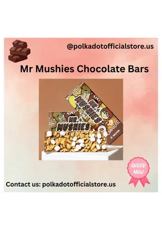 Buy Mr. Mushies Chocolate Bars