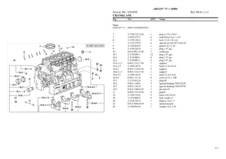 SAME argon³ 75 Tractor Parts Catalogue Manual Instant Download (SN 45001 and up)