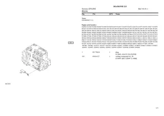 SAME diamond 215 Tractor Parts Catalogue Manual Instant Download