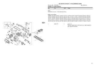 SAME diamond 230 dcr Tractor Parts Catalogue Manual Instant Download (SN wsxl880200ls10001 and up)