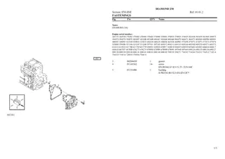 SAME diamond 230 Tractor Parts Catalogue Manual Instant Download