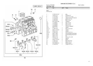 SAME dorado 56 export u.s.a Tractor Parts Catalogue Manual Instant Download