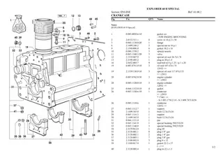 SAME explorer 60 ii special Tractor Parts Catalogue Manual Instant Download