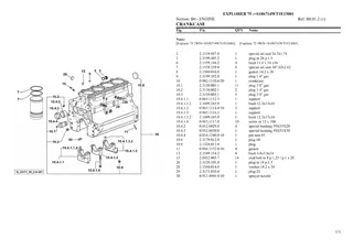 SAME explorer 75 Tractor Parts Catalogue Manual Instant Download (SN s10s714wt1e13001 and up)