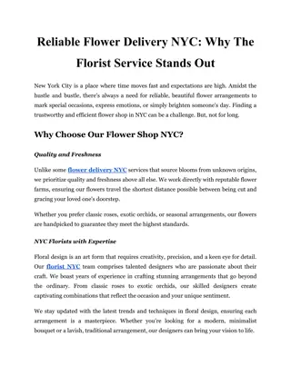 Reliable Flower Delivery NYC_ Why The Florist Service Stands Out_ (1)