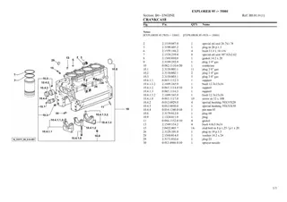 SAME explorer 95 Tractor Parts Catalogue Manual Instant Download (SN 35001 and up)