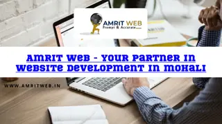 Amrit Web - Your Partner in Website Development in mohali